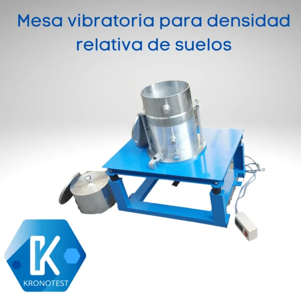 Mesa vibratoria. dimensiones: 50x50 cm. energía trifásica